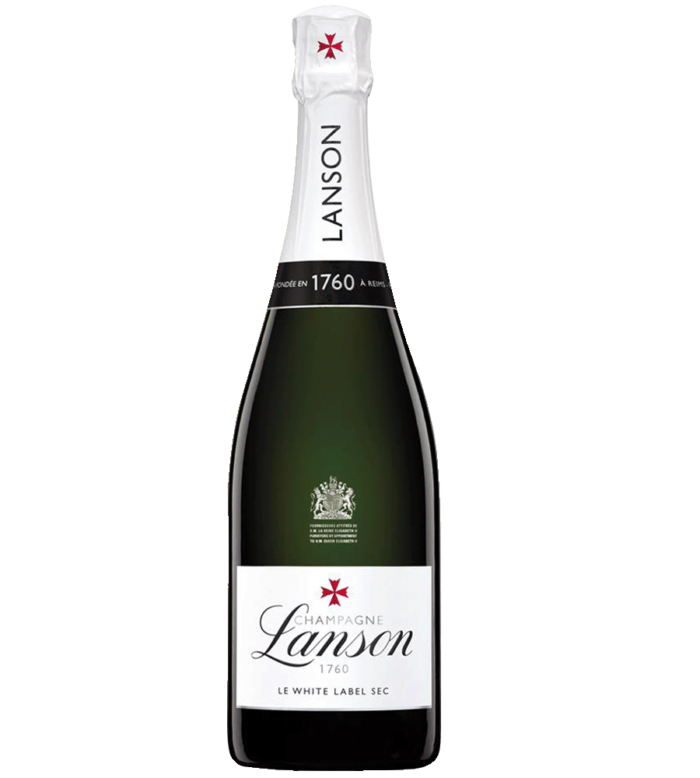 Lanson Le White Label Sec Nv Champagne
