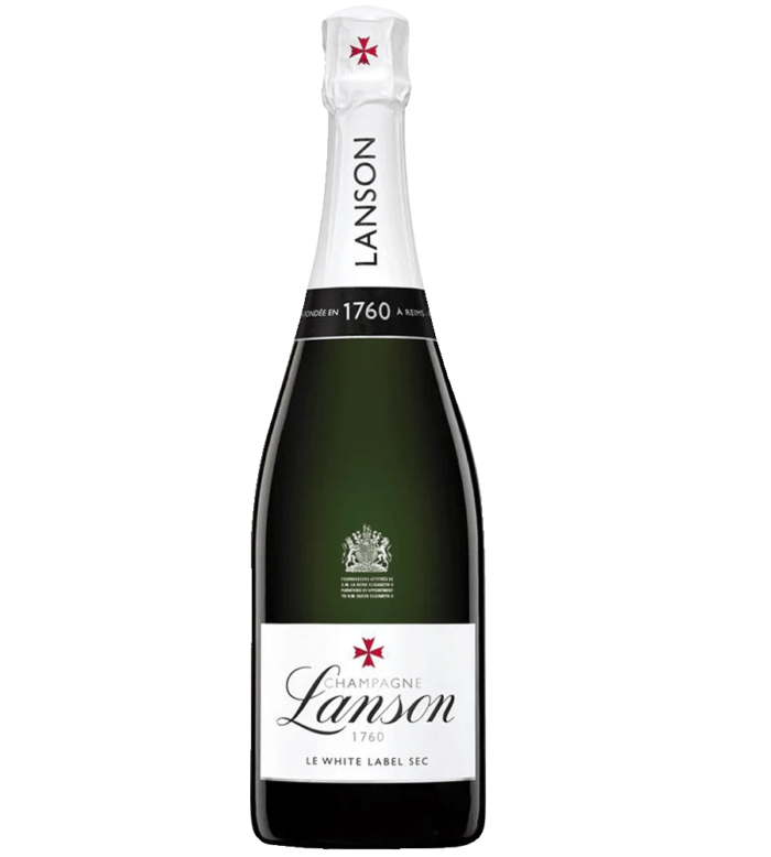 Lanson Le White Label Sec Nv Champagne