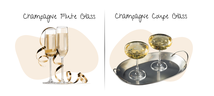 Champagne Flutes vs. Coupes