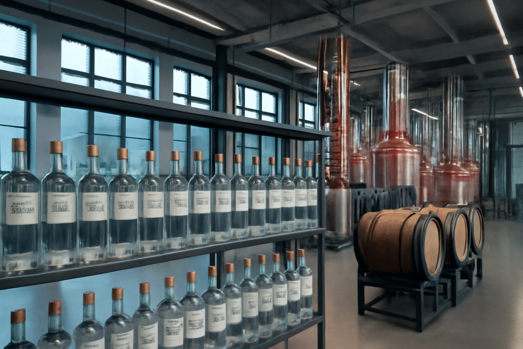 distilled vodka