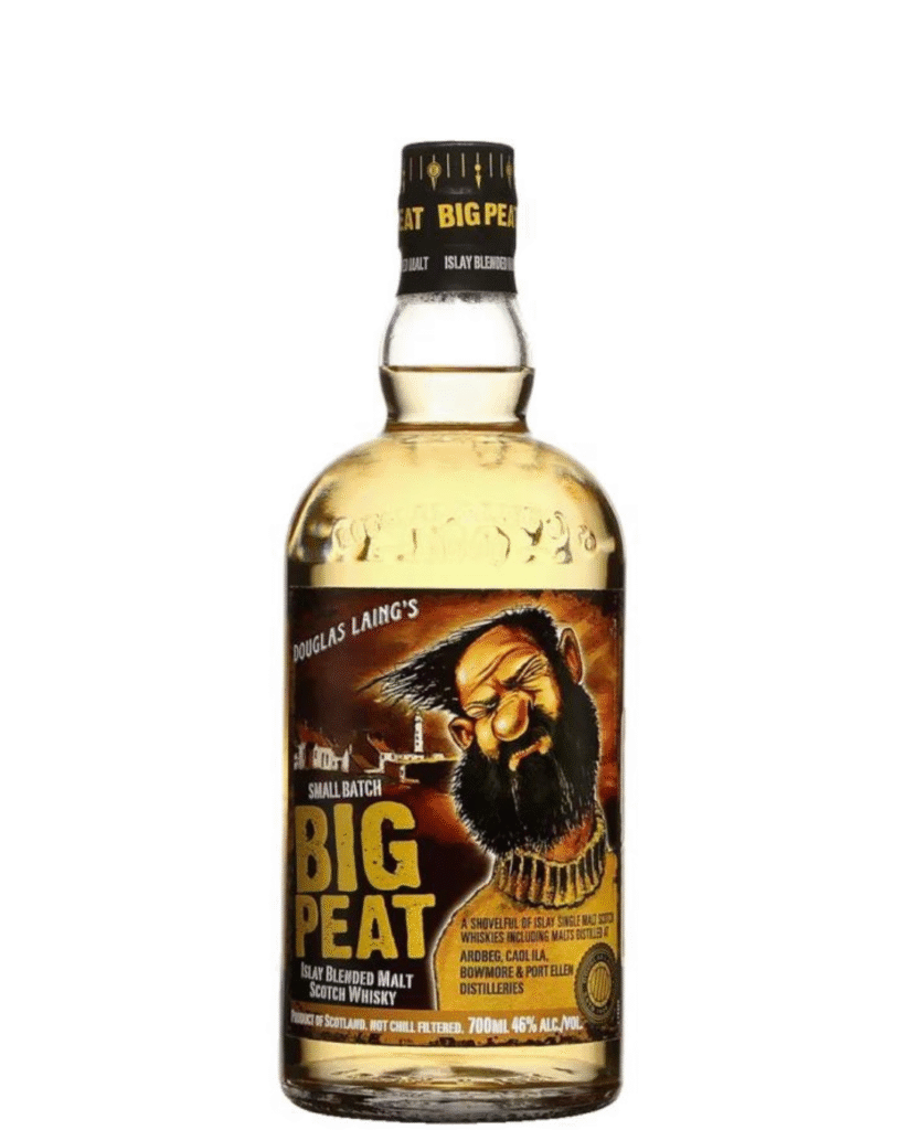 Big Peat whiskey