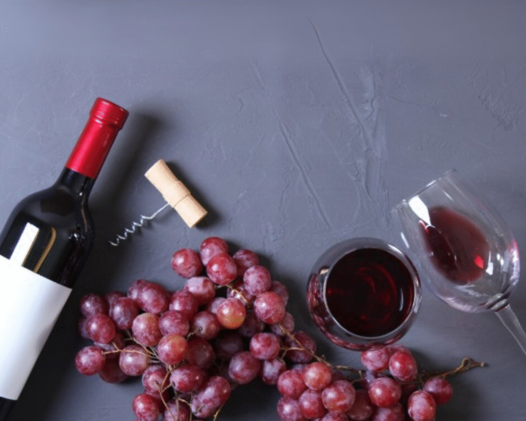 red wine