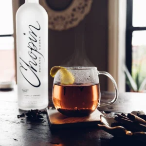 Chopin Potato vodka bottle imported in India by Mohan Brotherss LLP, A Solis Group Company