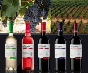 Altozano Tempranillo Syrah Rose Wine bottle imported in India by Mohan Brotherss LLP, A Solis Group Company