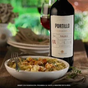 Portillo Malbec Red Wine bottle imported in India by Mohan Brotherss LLP, a Solis group company