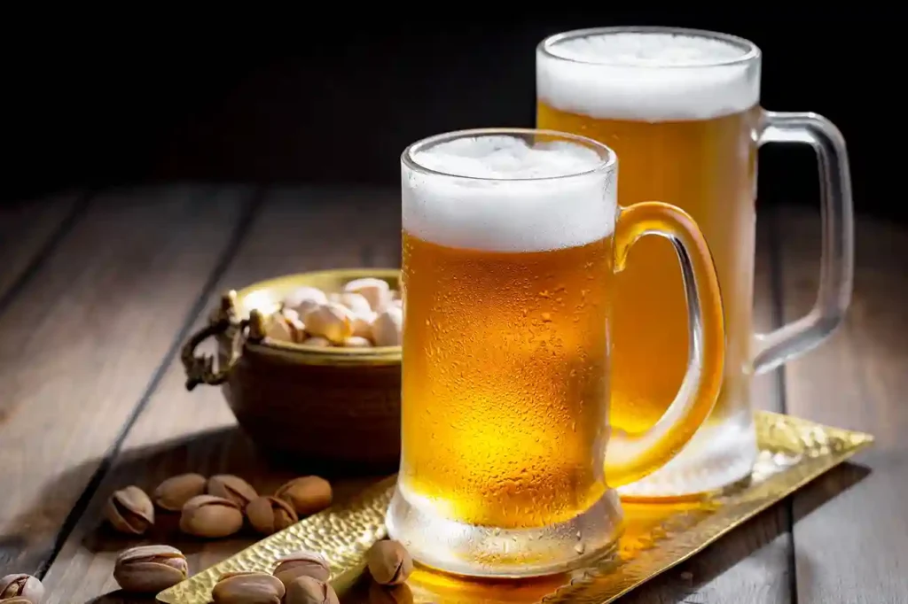 light beer glass