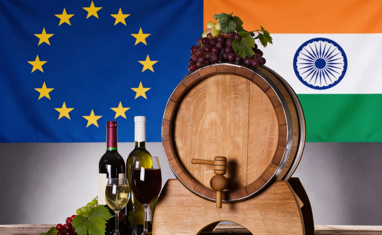 India EU free trade agreement impact on imported wine