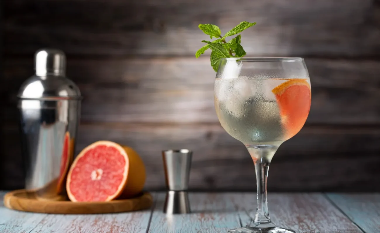 gin-tonic-garnished-with-grapefruit