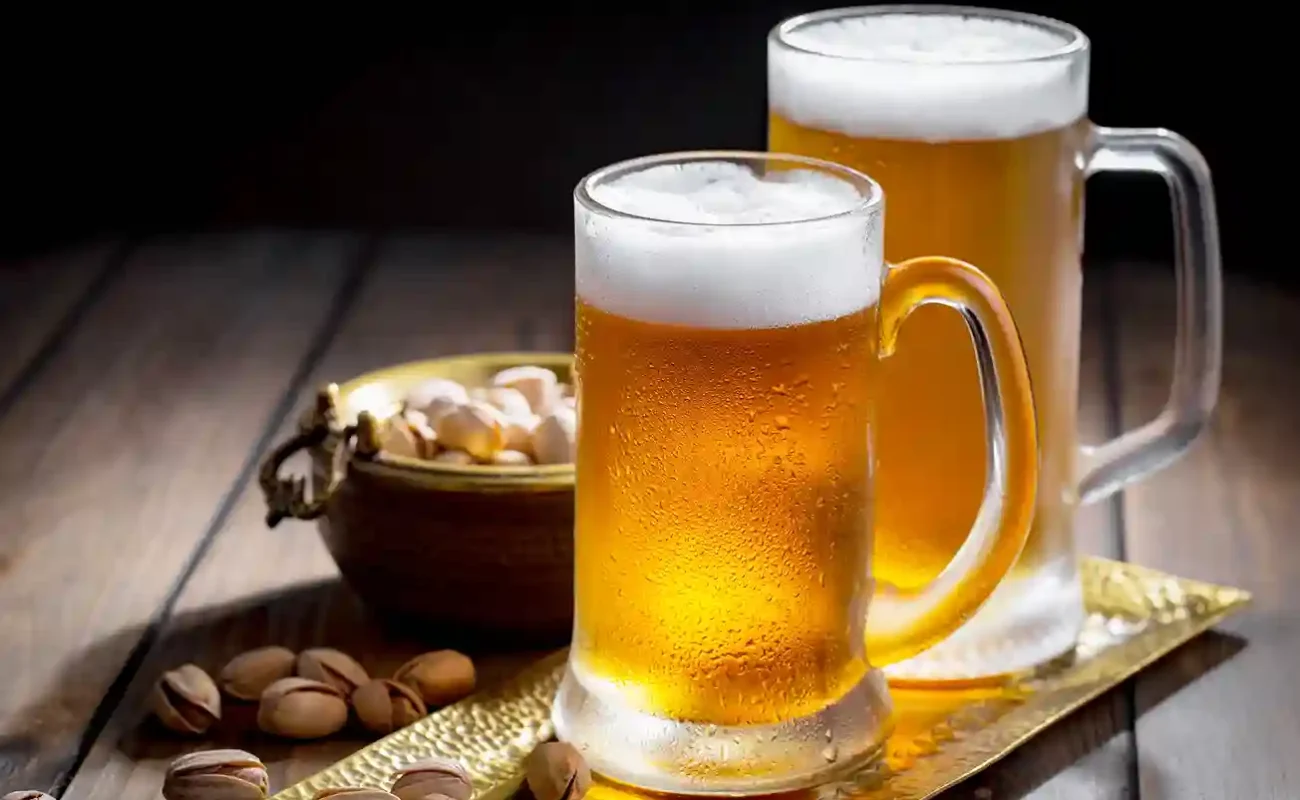 light beer glass